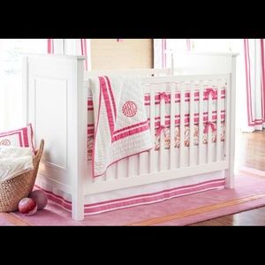 Pottery Barn Kids Harper crib skirt